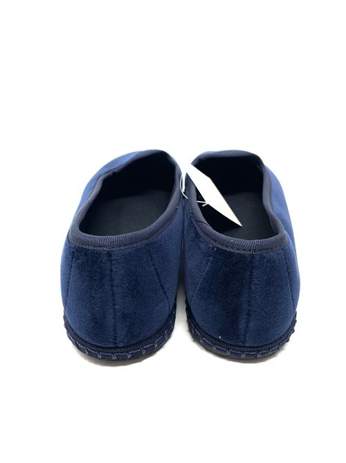 Friulana-Slipper aus Samt IL LACCIO | 126VELLUTOBLUSCURO